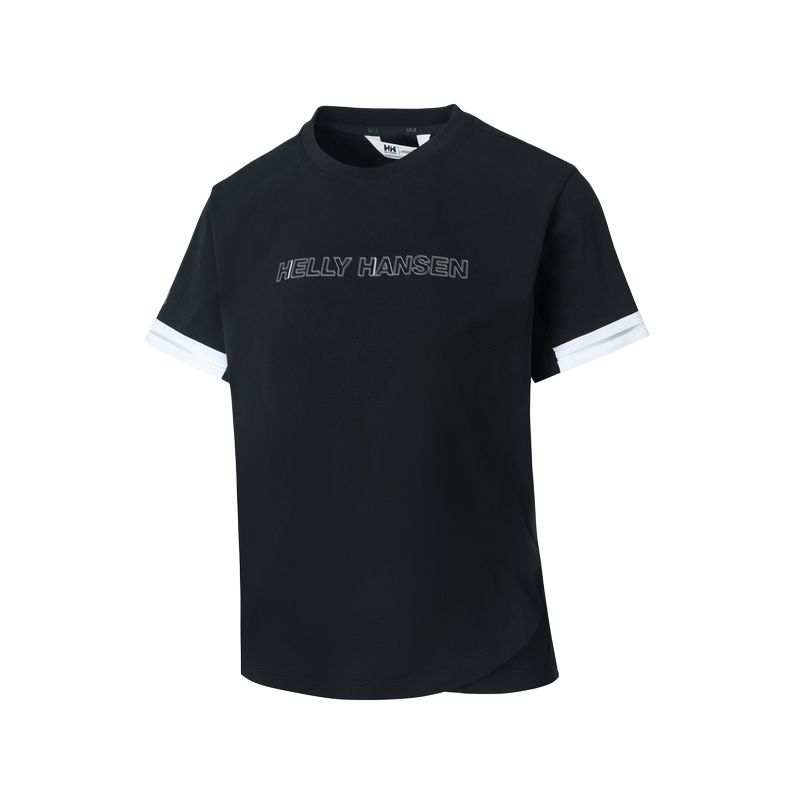 HELLY HANSEN T Shirts Women's Crew Neck Moderate Straight Fit