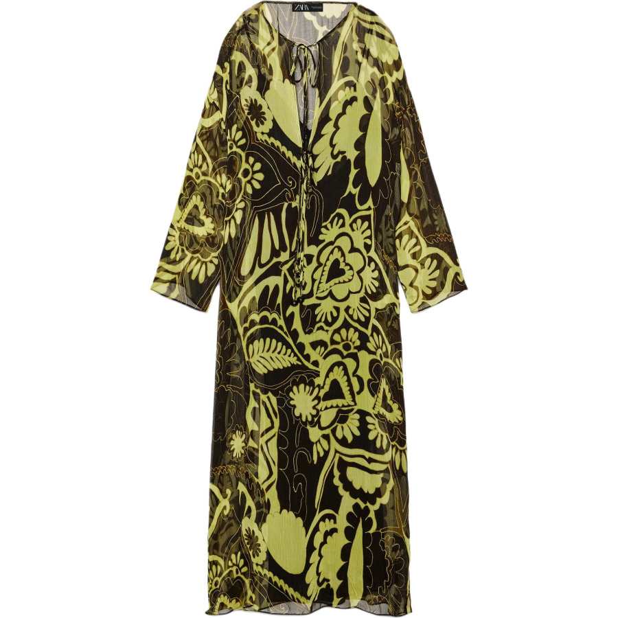 ZARA ZW Long Sleeved Dress Women's