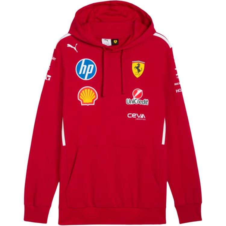 PUMA Sudadera De Scuderia Ferrari 2025 Team Para Hombre