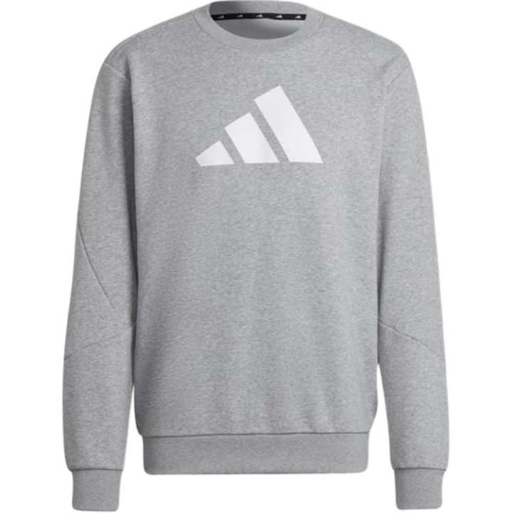 Adidas Adidas Clothing Sweatshirts Men's Gray Crew Neck Moderate