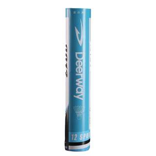DEERWAY Nylon Shuttlecock 12 Pack Nylon Outdoor Everyday Training Shuttlecocks