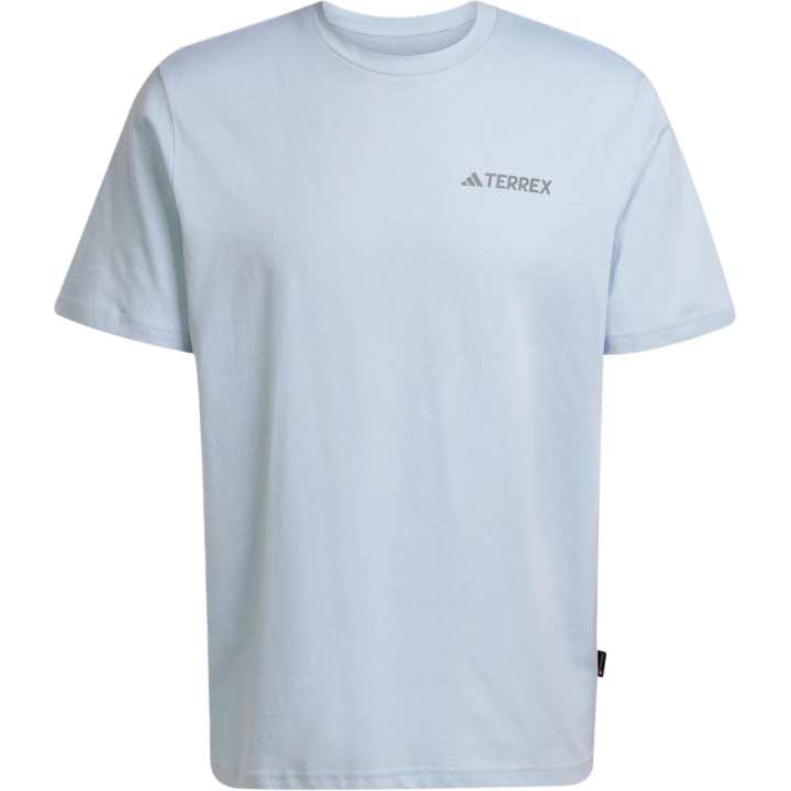 Adidas Adidas Terre SS25 POLYGIENE GRAPHIC T Shirt Men's Blue/Yellow