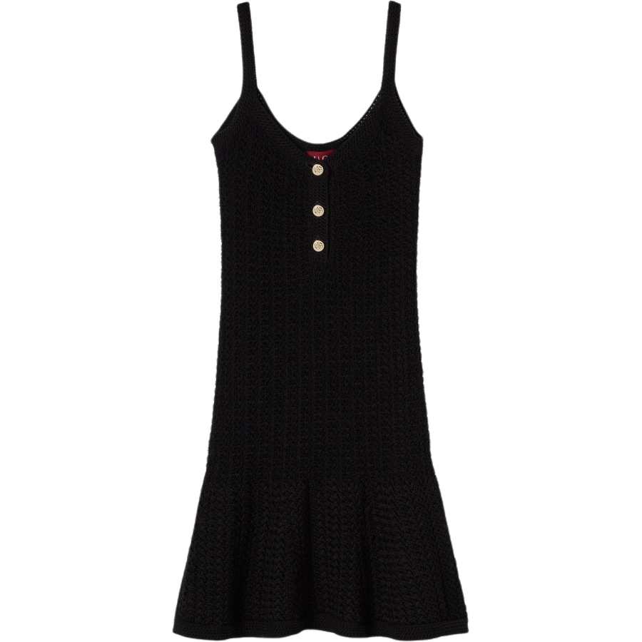 GUCCI FW25 Slip Dress Women's Black