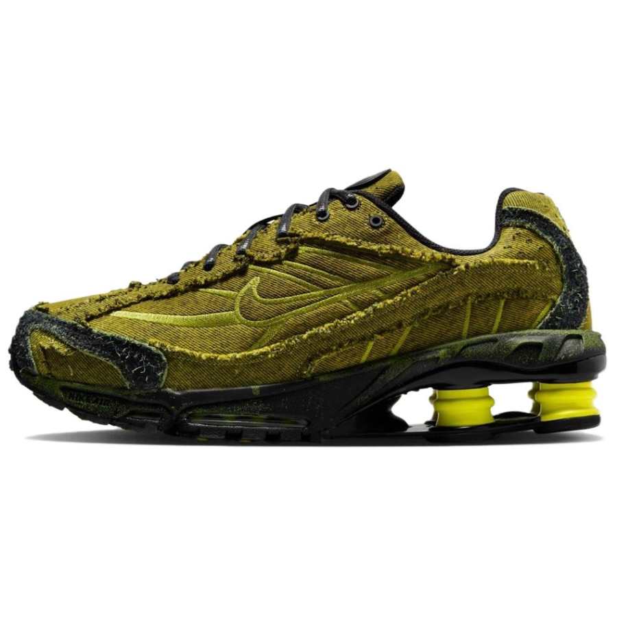 Nike Nike Shox Ride 2 Slip Resistant Abrasion Resistant Slip Resistant Abrasion Resistant Low top Running Shoes Unisex Green