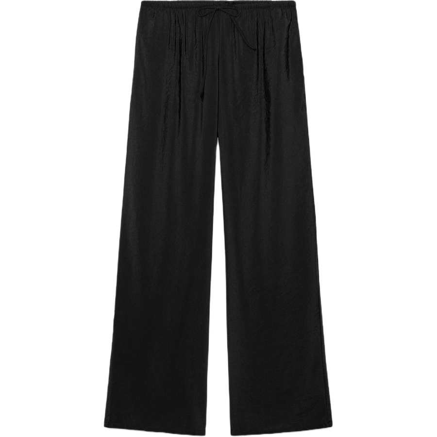 ZARA Casual Pants Women's Black Moderate Wide Leg Pants