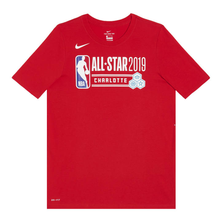 Nike Nike x NBA Dri Fit T Shirt Red Unisex