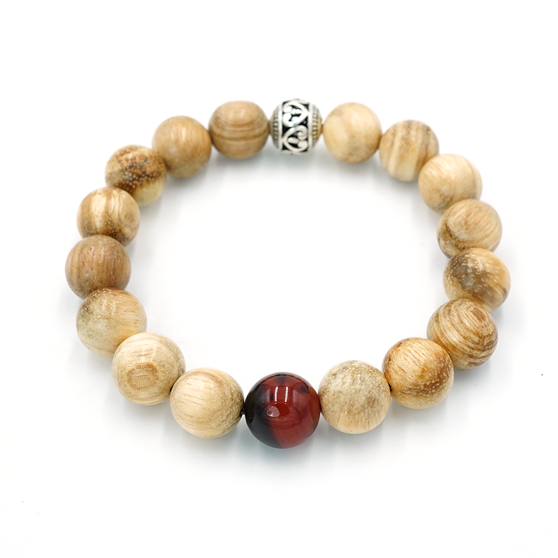 PAUL COSTELLOE Sandalwood Beaded Bracelets Unisex
