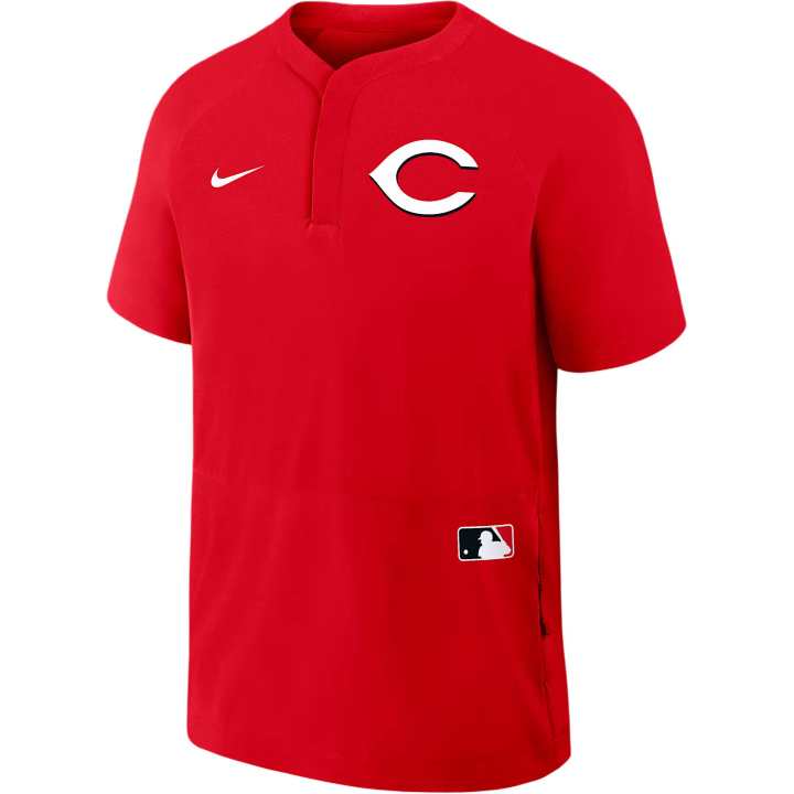 Nike Nike Cincinnati S Authentic Collection Men's Nike Mlb Short Sleeve Windshirt