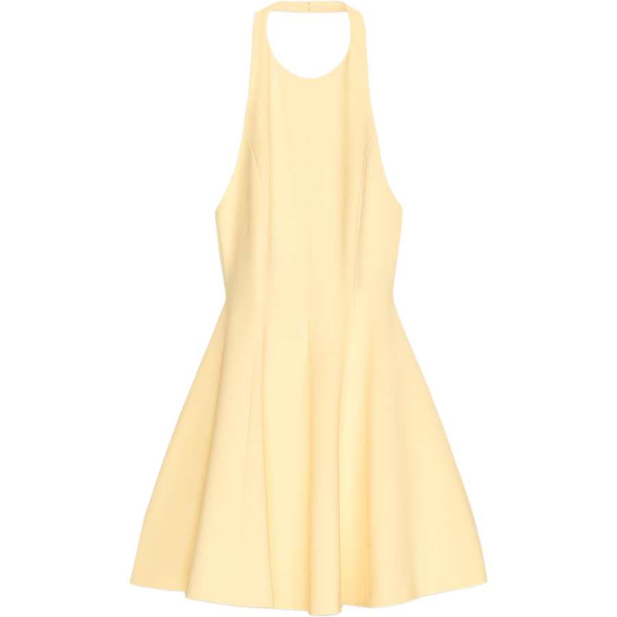 ZARA Sleeveless Dresses Women's Yellow Moderate Short