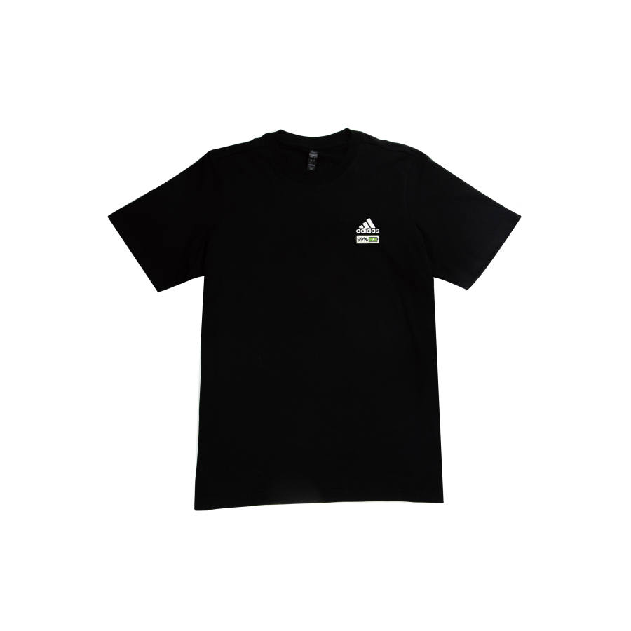 Adidas Adidas T Shirts Unisex Black Crew Neck Straight Fit
