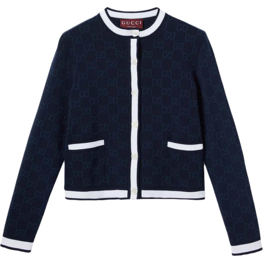 GUCCI FW25 Knitwear Women's Marine Blue