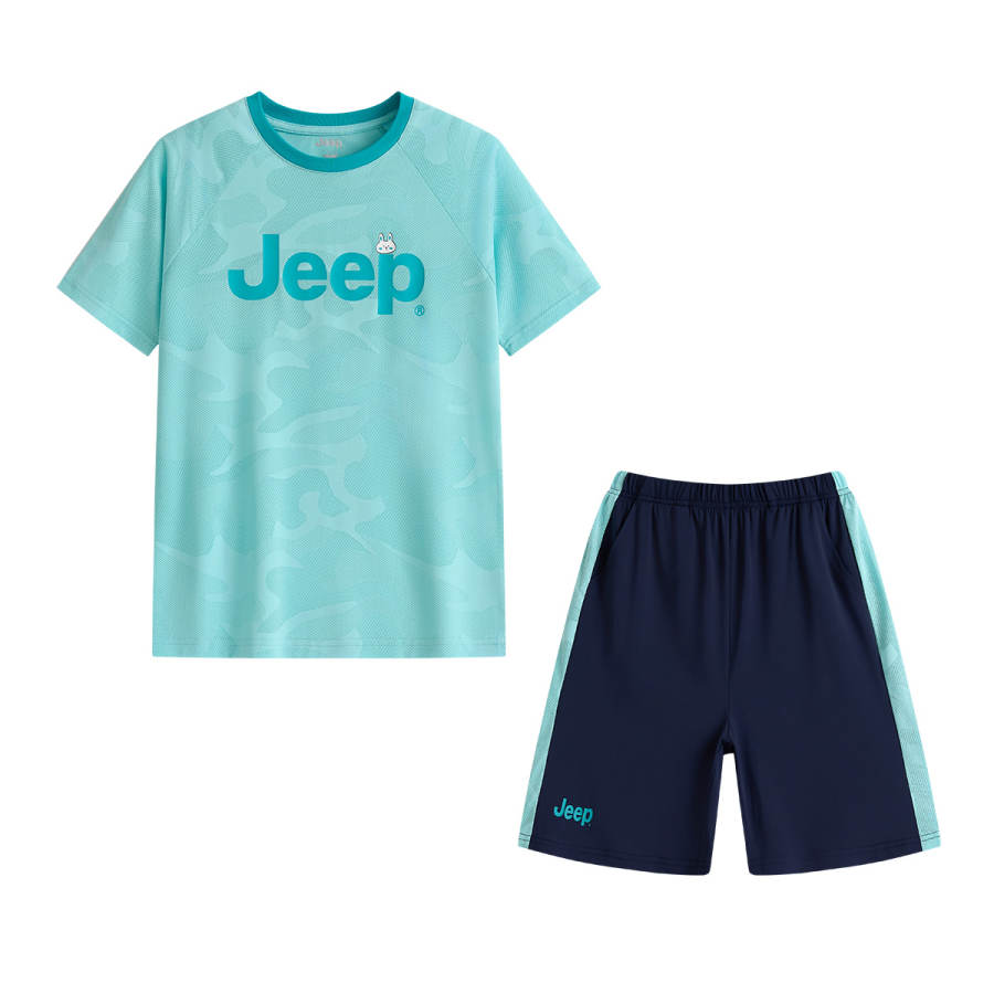 Jeep Casual Sportswear Mint Green Teenagers
