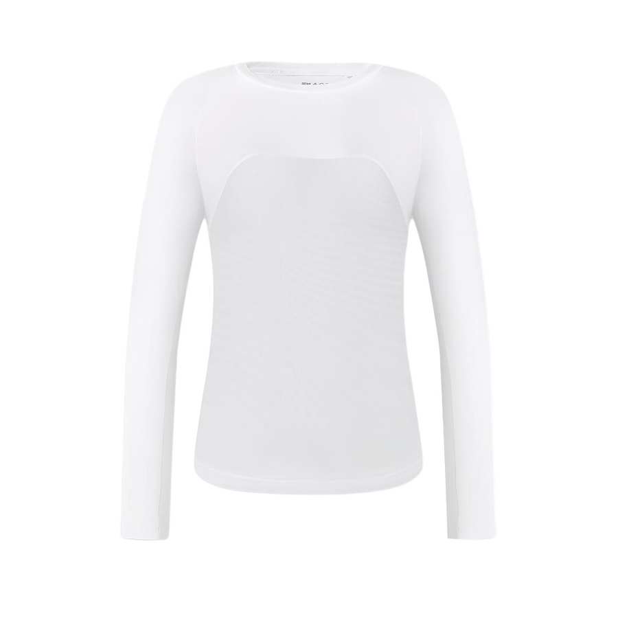 FILA T Shirts Women's Jade White Crew Neck Moderate Straight Fit