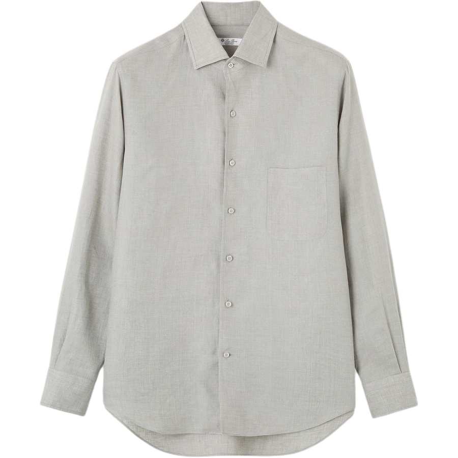 Loro Piana SS25 Shirt Men's Gray