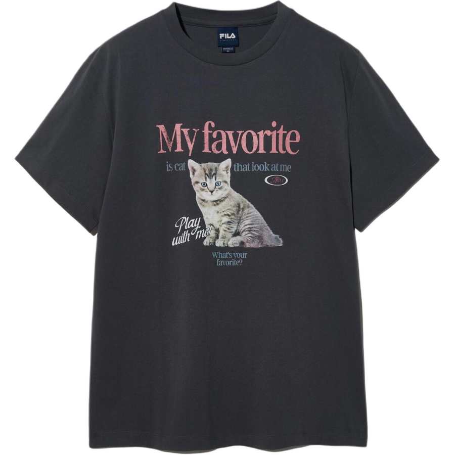FILA T Shirt Women's Marine Blue