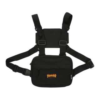 Thrasher Japan Version Sling Bag Unisex Black