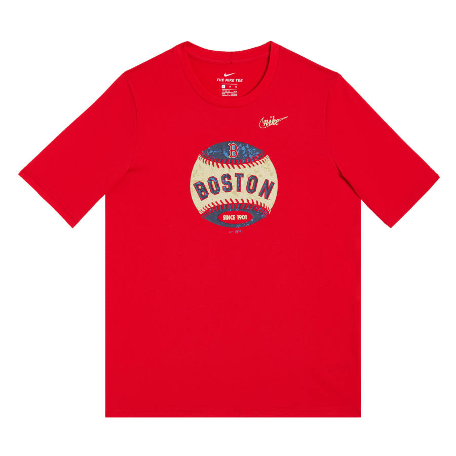 Nike Nike x MLB Boston Red Sox T Shirt Red Teenagers