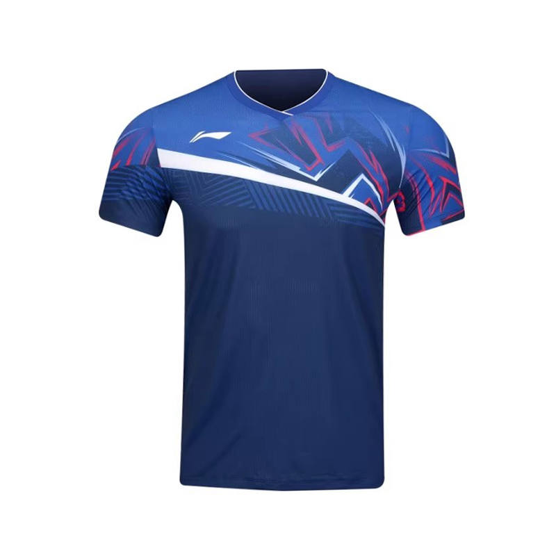 Li-Ning Li Ning Badminton Jersey Men's Dark Ship Blue