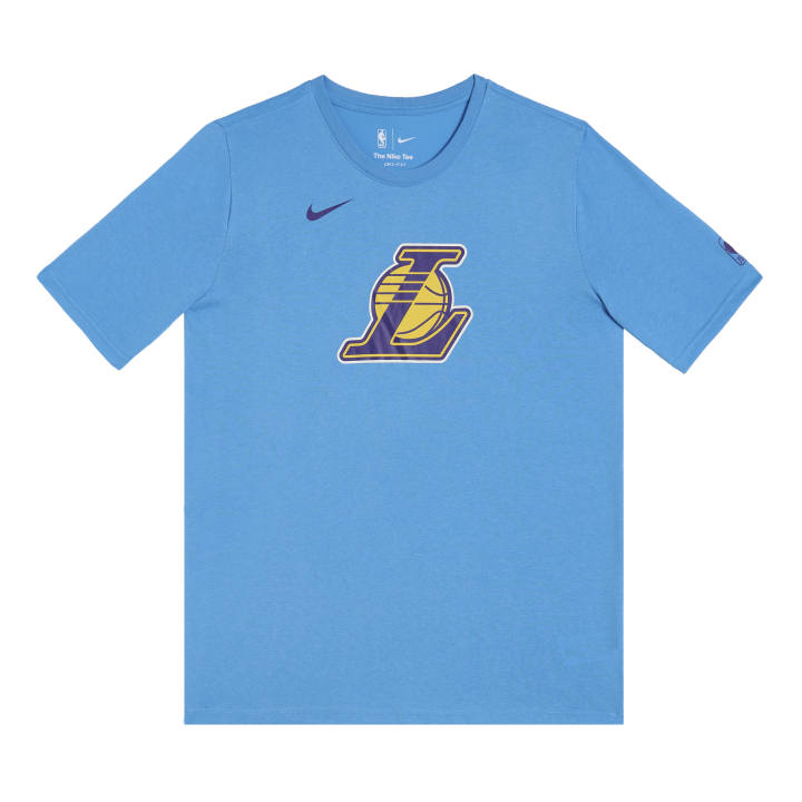 Nike Nike x NBA Los Angeles Lakers T Shirt Blue Unisex