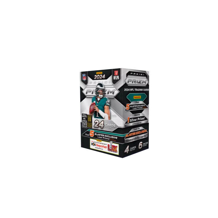 PANINI 2024 PANINI Prizm Football Blaster Box 4x Lot Lazer Prizm