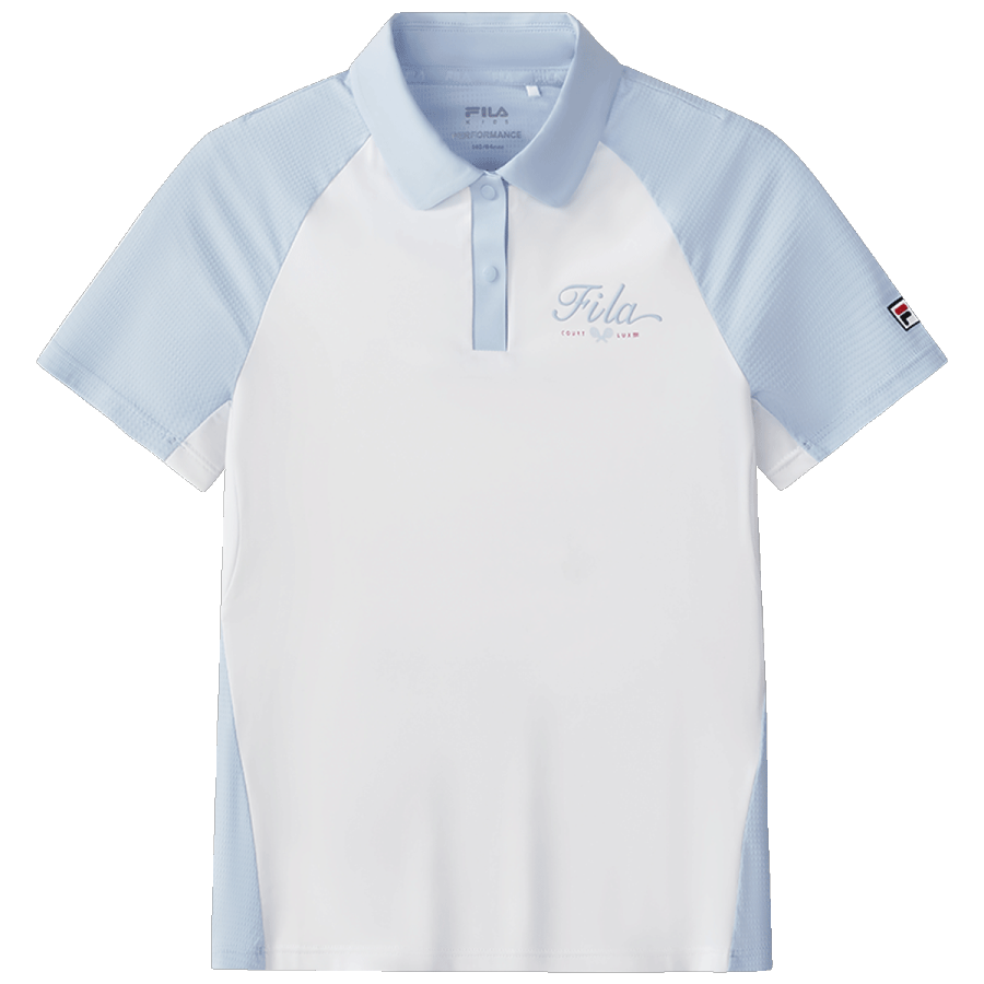FILA KIDS Polo Shirt Sky Blue Teenagers