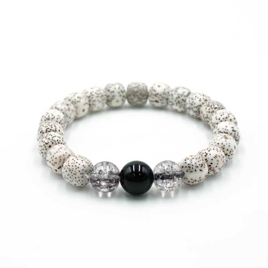 PAUL COSTELLOE Star Moon Bodhi Seeds Beaded Bracelets Unisex