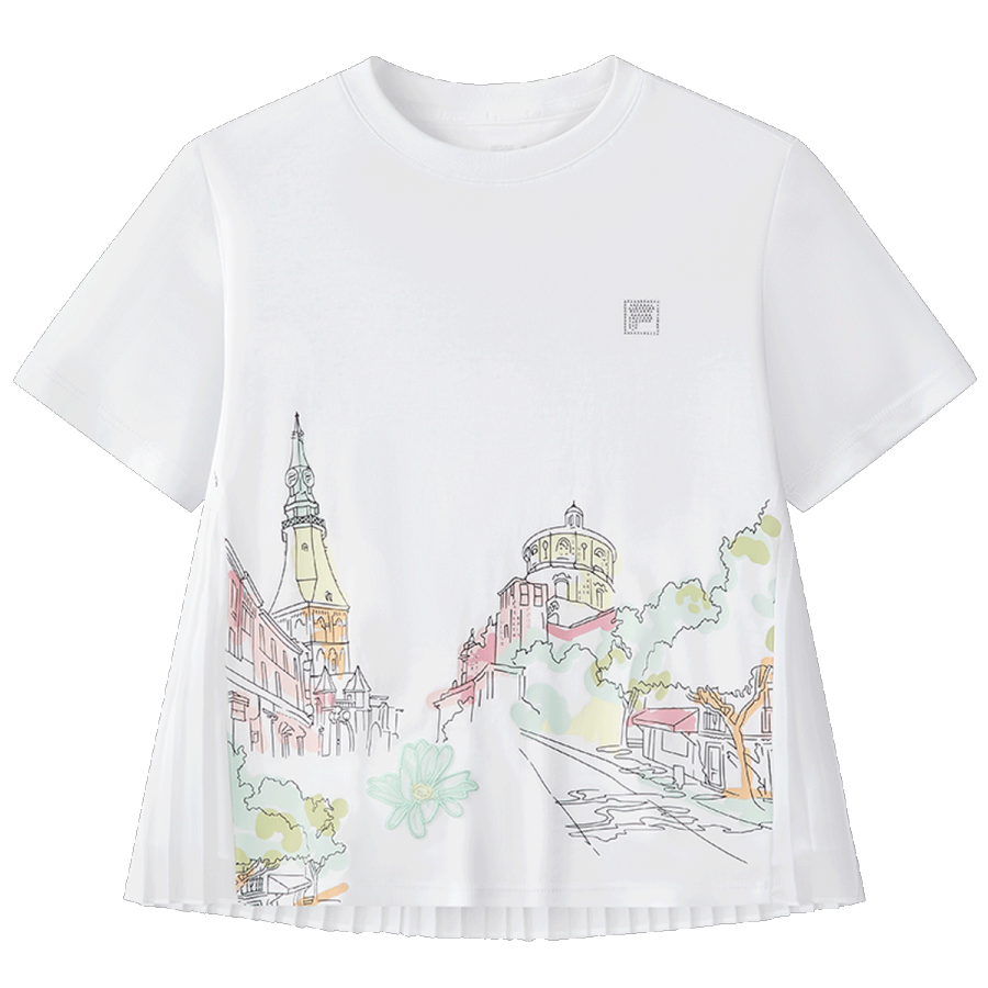 FILA KIDS T Shirt Standard White