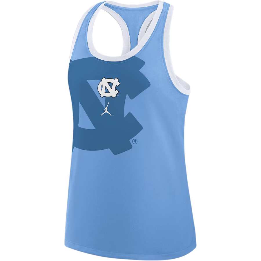 Jordan Jordan North Carolina Primetime Shadow Women's Jordan Brand College Racerback Tank Top