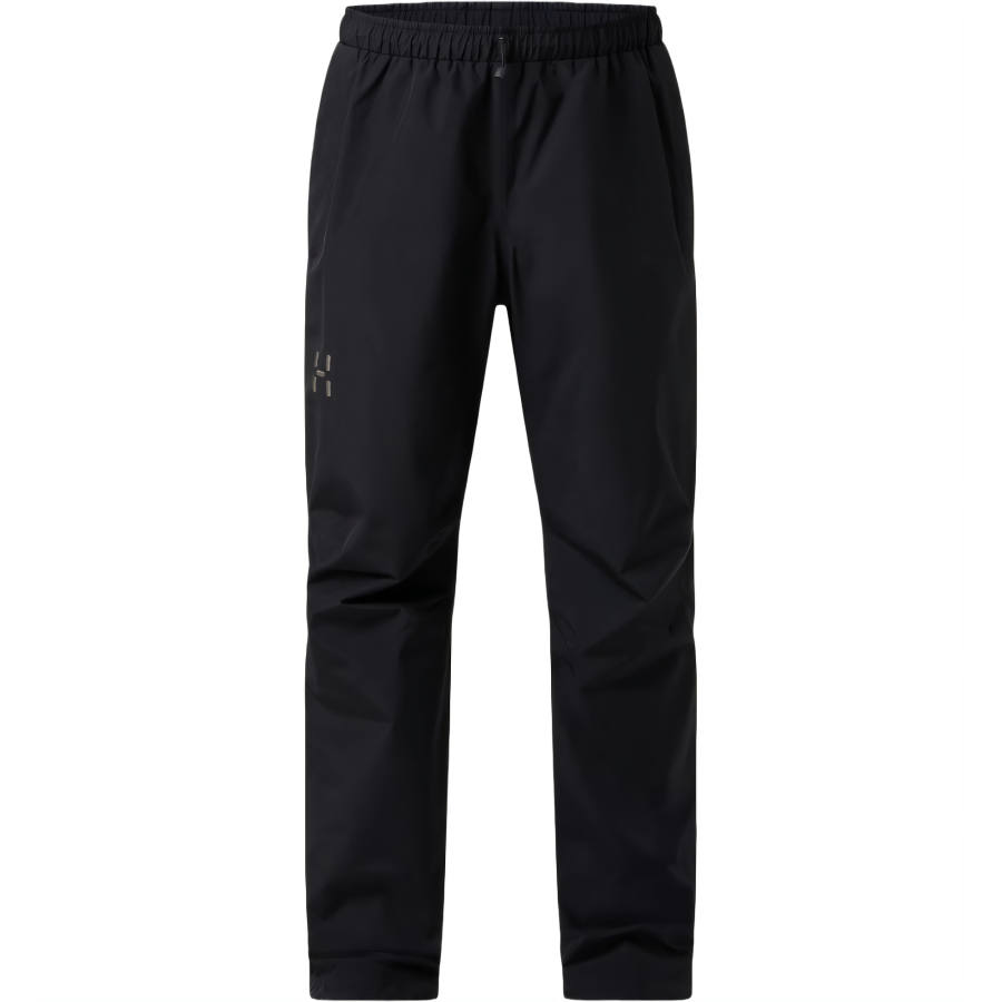 HAGLÖFS SS25 Windbreaker Pants Men's Pure Black