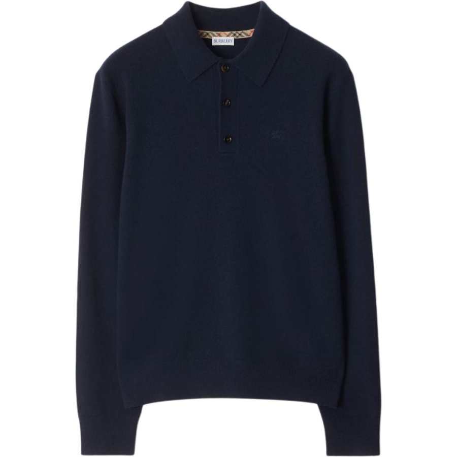 Burberry Cashmere Sweater Men's Blue