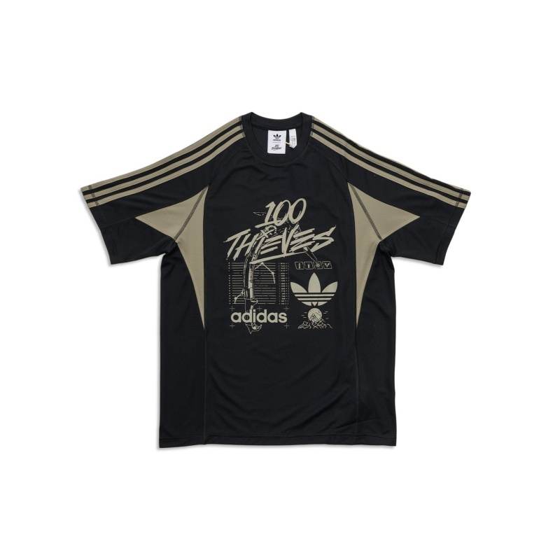 Adidas Originals x 100 Thieves 100 Thieves T Shirt Unisex Black