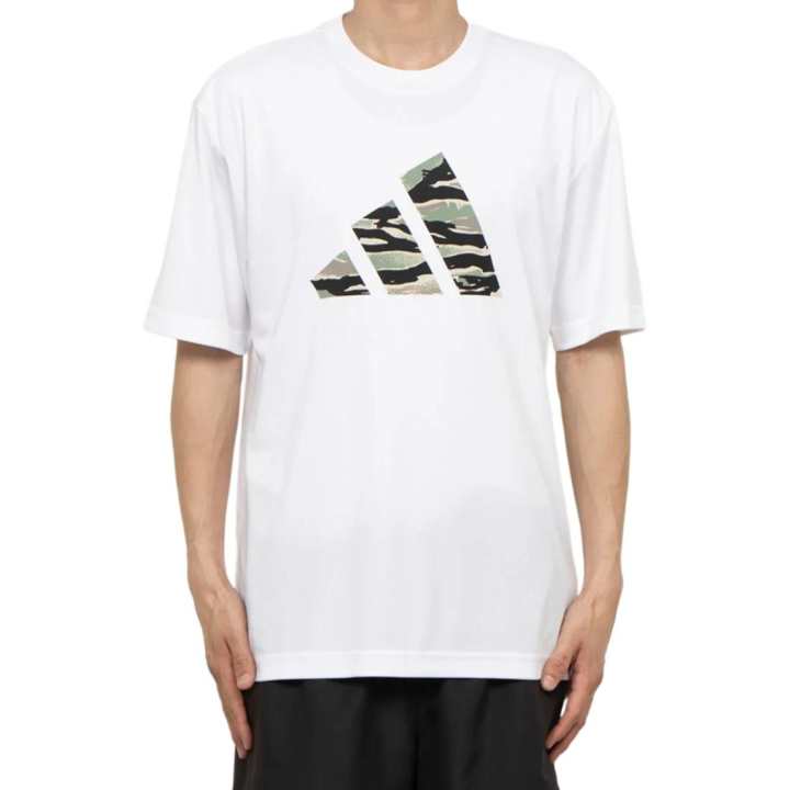 Adidas Adidas Clothing T Shirts Men's White Crew Neck