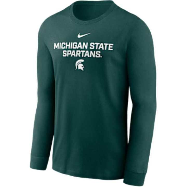 Nike Nike Michigan State Sideline Men's Nike Dri-FIT College Long-Sleeve T-Shirt