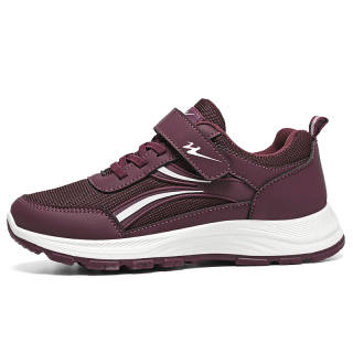 DOUBLE STAR 88 Spring Fall Elderly Shoes Solid Color Athletic Shoes All Season Travel Shoes