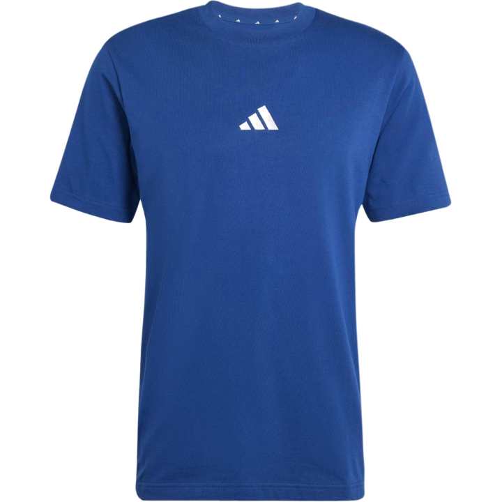 Adidas Adidas Clothing T Shirts Men's Dark Blue Crew Neck