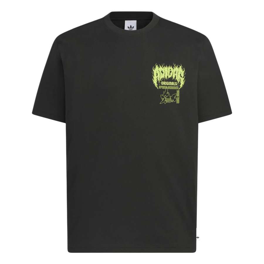 Adidas Originals Q12 DEATH T Shirt Men's Black