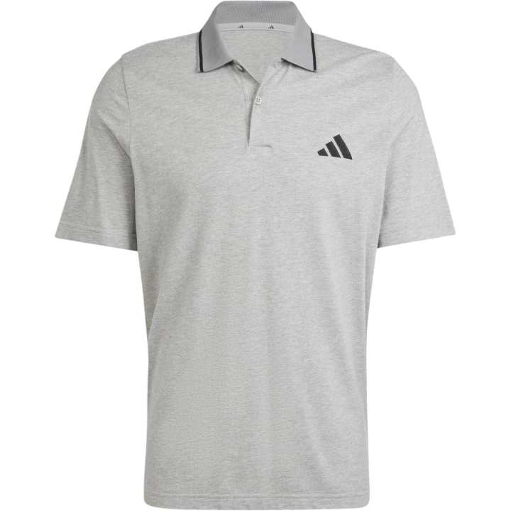 Adidas Adidas Clothing Polo Shirts Men's Gray Lapel Moderate