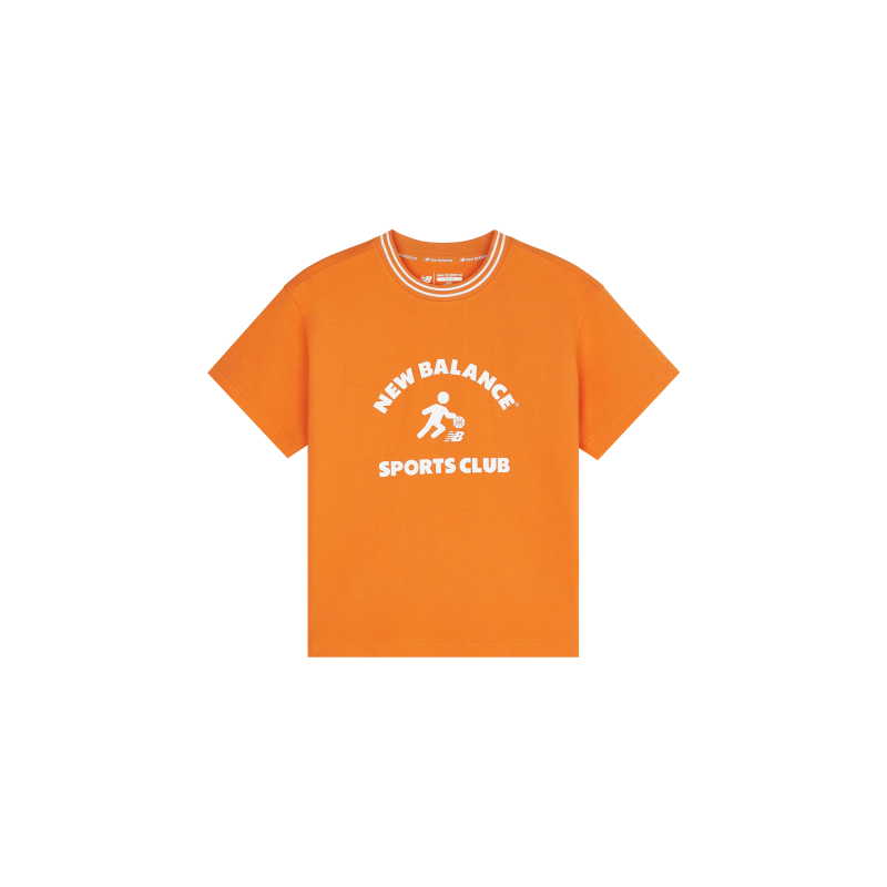 New Balance New Balance Kids T Shirts Crew Neck Moderate