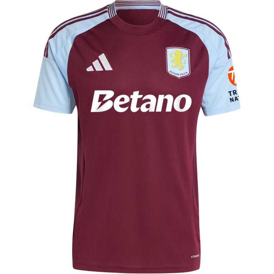 Adidas Adidas Aston Villa Soccer Jersey Fan Edition Unisex Burgundy