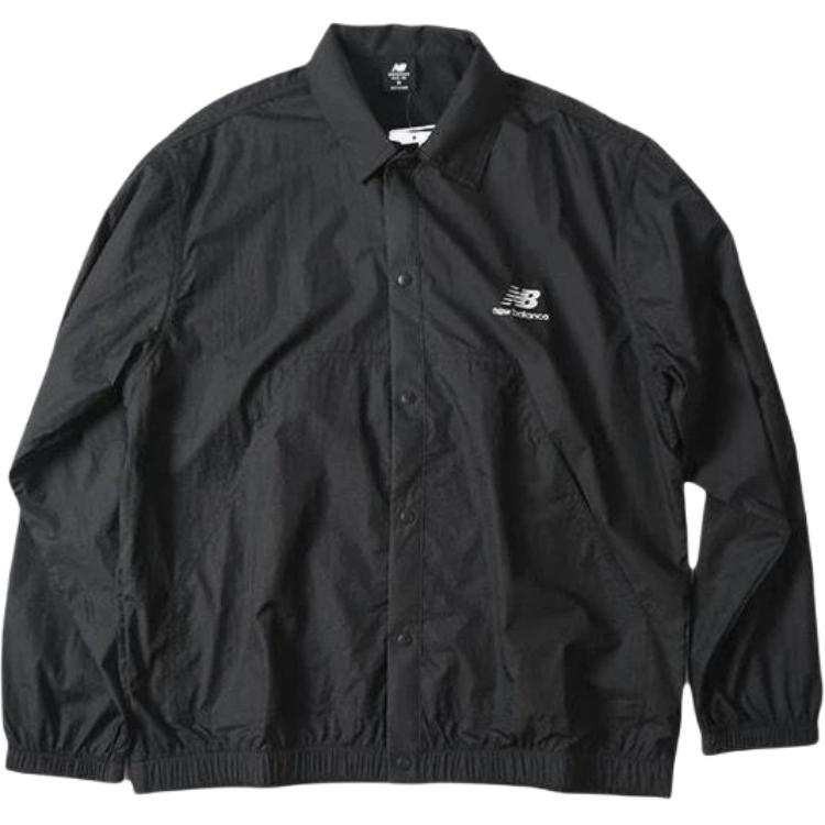New Balance New Balance Jackets Men's Black Lapel Moderate Other