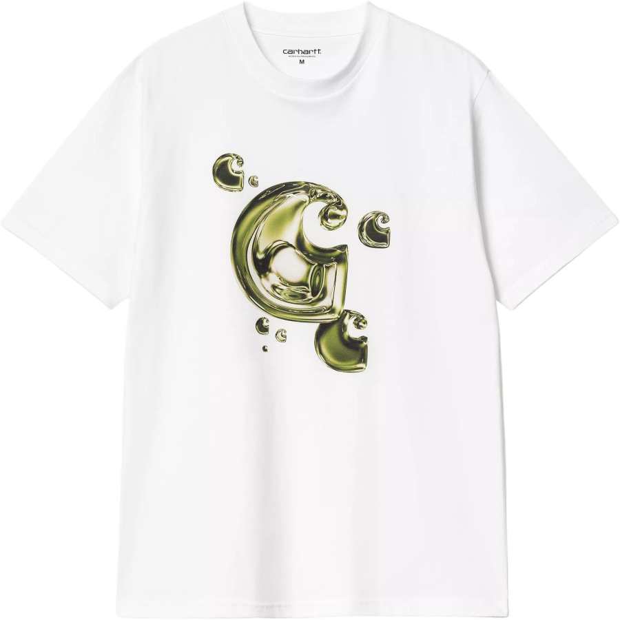 Carhartt WIP S/S Solar Chrome C Logo T Shirt