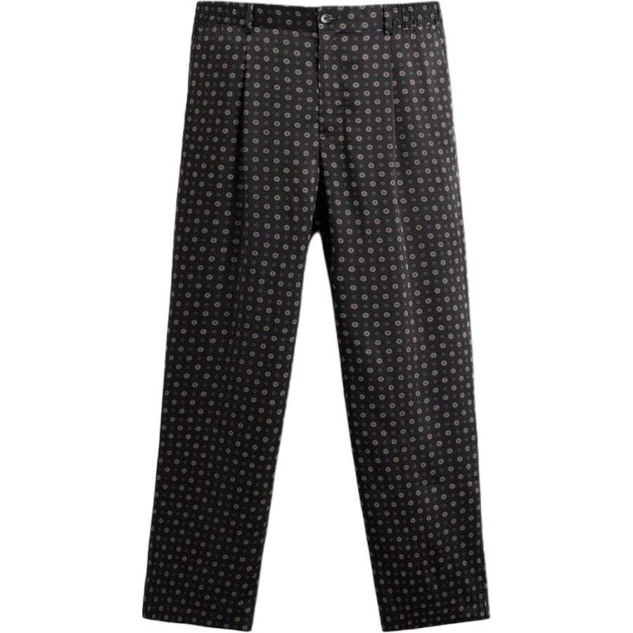ZARA Casual Pants Men's Sea Blue Moderate Straight Fit Pants