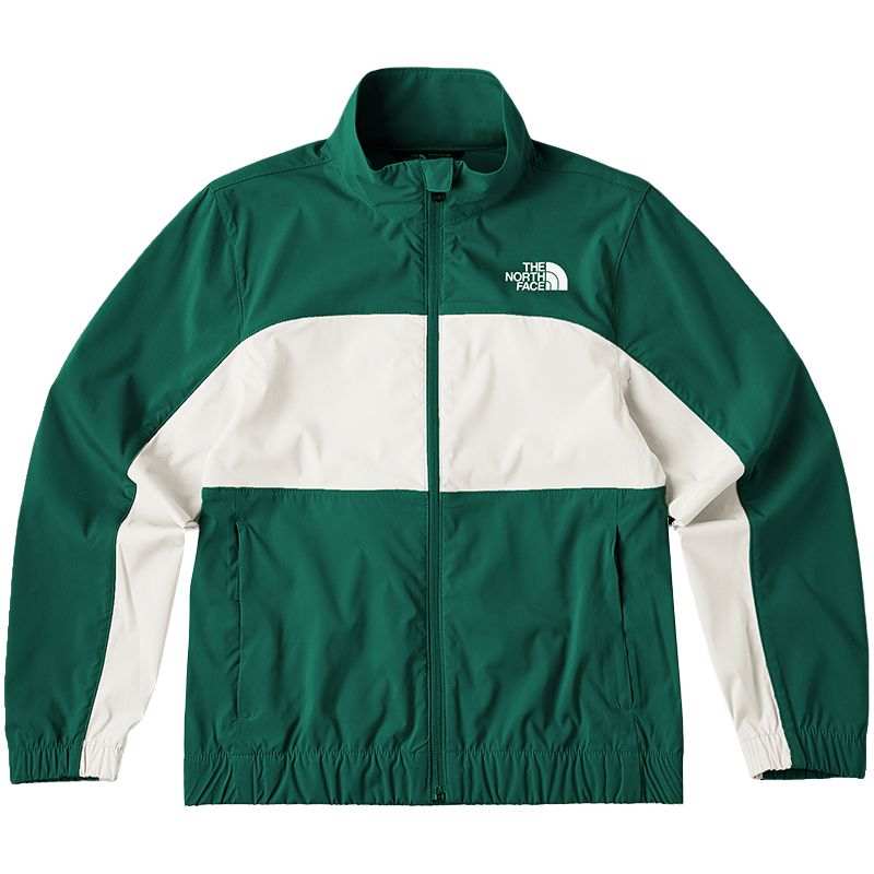 THE NORTH FACE Jackets & Coats Uncrowned Green/Dune White Teenagers