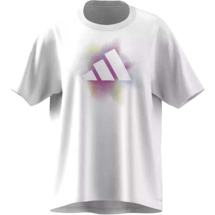 Adidas Adidas Clothing T Shirts Women's White Crew Neck