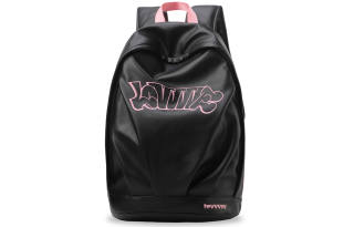 LOVVVVE Pu Backpack Regular Unisex Black