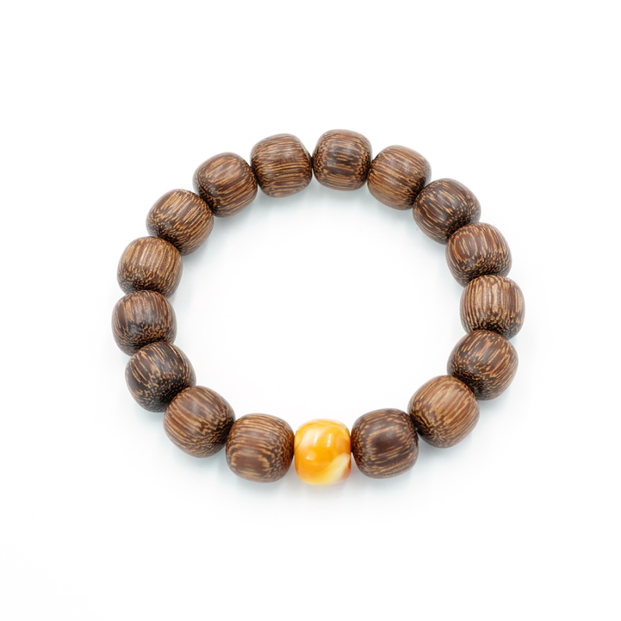 PAUL COSTELLOE Sandalwood Beaded Bracelets Unisex