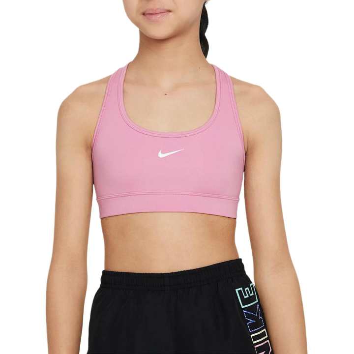 Nike Nike Dri FitSwoosh SS25 Solid Color Moderate Developmental Underwear Teenagers Pink