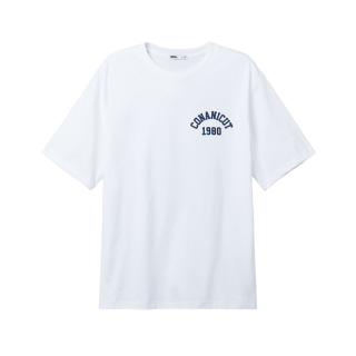 SPAO T Shirts Unisex Crew Neck Moderate Straight Fit