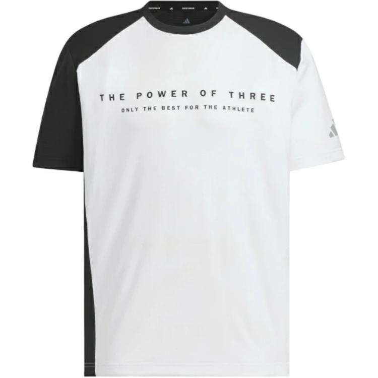 Adidas Adidas Clothing T Shirts Men's White Crew Neck