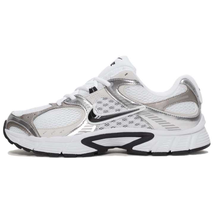 Nike Nike V5 RNR Breathable Low top Casual Running Shoes Men's White Silver